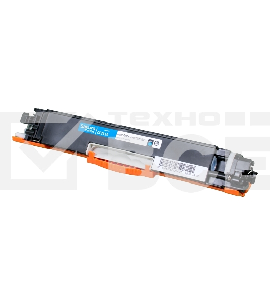 Картридж лазерный Sakura CE311A для HP LaserJet Pro CP1025/CP1025NW, синий, 1000 к.