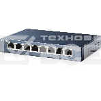 Коммутатор TP-Link SMB TL-SG108 8-port Desktop Gigabit Switch, 8 10/100/1000M RJ45 ports,metal case, фото3