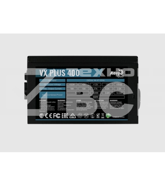 Блок питания Aerocool / Formula VX-400 PLUS, 400Вт, 120мм, черный