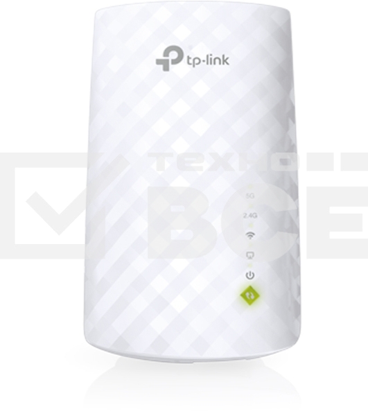 Повторитель беспроводного сигнала TP-Link SOHO RE200 10/100BASE-TX/Wi-Fi белый поставляется без кабеля RJ-45