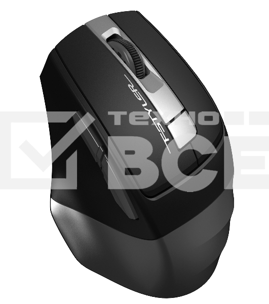 Мышь беспроводная A4Tech Fstyler FG35 серый/черный, 2000 dpi, радиоканал, USB, кнопки - 6