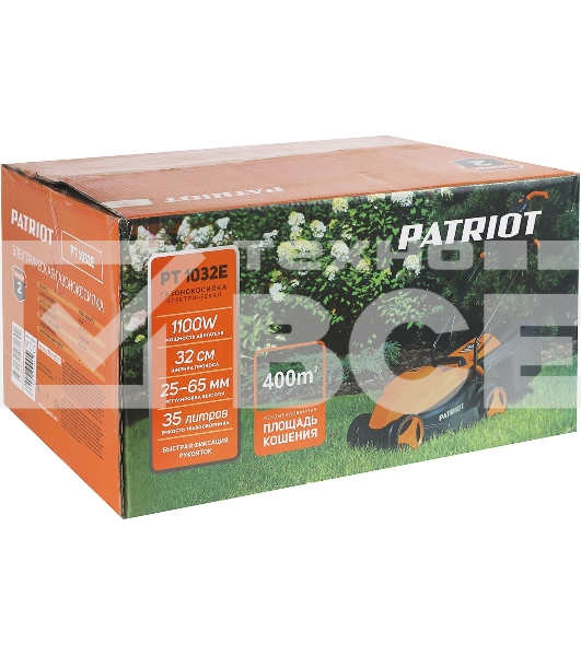 Газонокосилка роторная Patriot PT1032E (512309221) 1100Вт