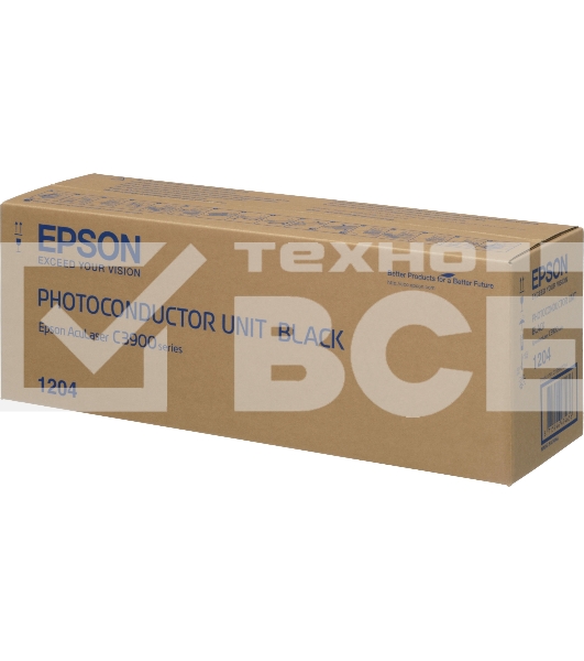 Фотобарабан Epson Photoconductor Drum 1204 Black (C13S051204), черный, 30000 стр., для AcuLaser AL-C3900N