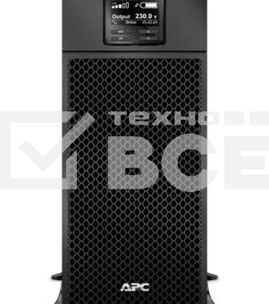 Источник бесперебойного питания APC Smart-UPS SRT SRT6KXLI 6000Вт 6000ВА черный