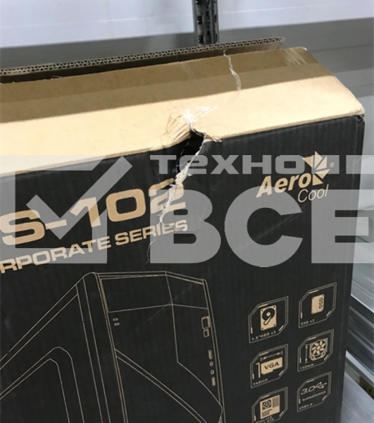 Компьютерный корпус Aerocool / Formula CS-102, mATX, черный
