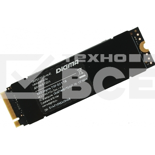 Накопитель SSD Digma Top G3, 1024Gb, PCIe 4.0 x4, M.2 2280, NVMe, R/W 7400/5500, с радиатором
