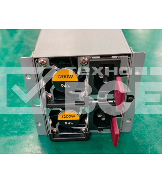 Серверный блок питания серверный Server power supply Qdion Model R2A-DV1200-N P/N:99RADV1200I1170310 2U Redundant 1200W Efficiency 91+, Cable connector: C14