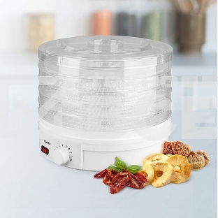 Сушилка для овощей и фруктов Blackton Bt FD1114 White-green, Мощность 245 Вт, Регулировка температуры 35-70 °С, 5 основых поддонов, 2 дополнительных поддона для пастилы, Конвективная сушка, Сохраняет максимум витаминов и питательных веществ в овощах, фрук