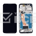 Дисплей для Samsung Galaxy M11 SM-M115 черный с рамкой, фото2