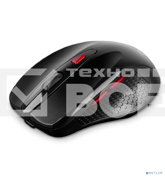 Мышь беспроводная SVEN RX-450W черный, 3200 dpi, радиоканал, USB, кнопки - 6