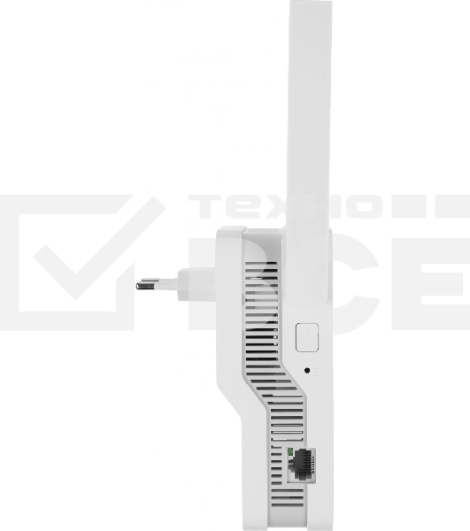 Повторитель беспроводного сигнала Cudy RE1800 AX1800 10/100/1000BASE-TX/Wi-Fi белый