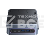 Компьютер Chuwi LarkBox S  Intel Core i3 1220P(1.5Ghz)/16384Mb/512SSDGb/Int:Intel UHD Graphics/BT/WiFi/war 1y/0.4kg/Gray+Black/Win11Pro + Aluminum+plastic/RAM slot*2/bracket/USB2.0*2/USB3.2*2/Type-C*1/HDMI*2/DP*1/RJ45*2/WIFI5,BT5.1/bracke, фото 1