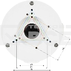 Монтажная коробка DAHUA DH-PFA130-E IP66, IK10 Совместима: для bullet, eyeball, фото23