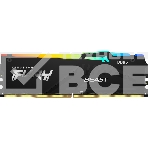 Оперативная память Kingston Fury Beast Expo, DDR5, 8GB (1x8GB), 5200MHz, CL36, DIMM, с радиатором, RGB, черный, фото8