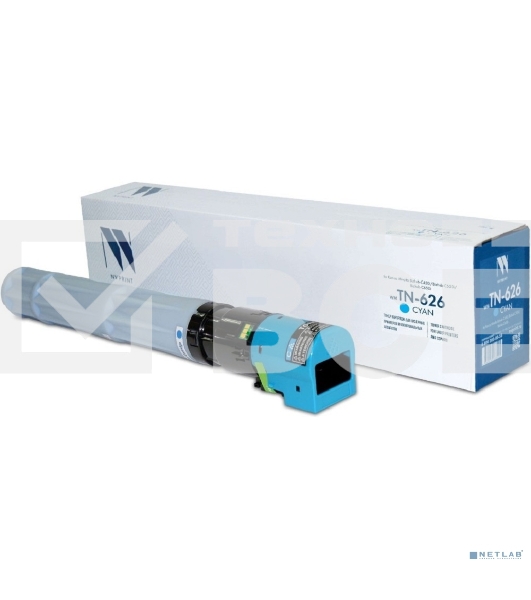 Картридж лазерный NVPrint совместимый NV-TN-626 Голубой для Konica Minolta Bizhub-C450i/Bizhub-C550i/Bizhub-C650i (ACV1450) (28000k)
