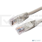 Кабель патч-корд, Filum FL-U5-C-2M U/UTP 5e cat. 2м, 26AWG(7x0.16 мм), чистая медь, PVC, серый, фото 1
