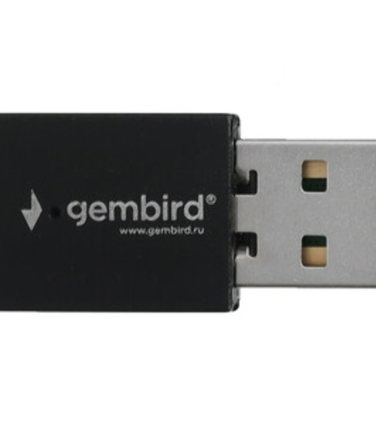 Сетевой адаптер Wi-Fi+Bluetooth Gembird WNP-UA-018 двухдиапазонный мини, 600 Мбит, USB, 802.11b/a/g/n/ac
