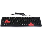 Клавиатура проводная NAKATOMI KN-02U USB черный, фото3