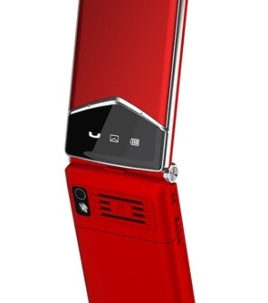 Мобильный телефон Maxvi E11 красный/серебристый