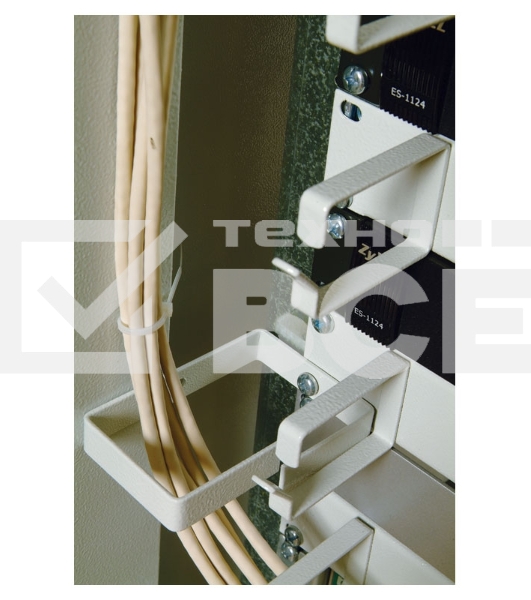 Кабельный органайзер одинарный 65x45 мм, кольцо (СМ)