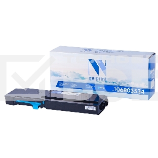 Картридж лазерный NVPrint совместимый NV-106R03534 Cyan для Xerox VersaLink C400/C405 (8000k)