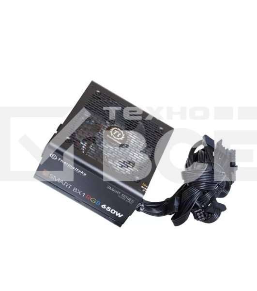 Блок питания Thermaltake Smart PS-SPR-0650NHSABE-1, 650Вт, 80 PLUS Bronze, 120мм, черный