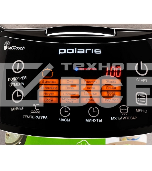Мультиварка Polaris PMC 0517AD 5л 860Вт серебристый/черный
