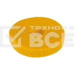 Лента-липучка многоразовая 5 м х 20 мм, желтая (1 шт.) Rexant, фото 1