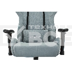 Кресло игровое Бюрократ VIKING KNIGHT LT28 FABRIC серо-голубой крестовина металл/пластик, фото5