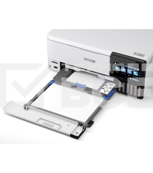 МФУ струйное Epson L8160 (C11CJ20404/403/402) A4 Duplex Net WiFi USB RJ-45 черно-белый