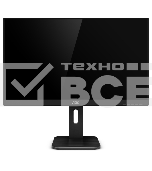 Монитор 23.8' AOC 24P1 IPS 1920x1080, 76 Гц, 5 мс, 16:9, 250 кд/м2, 1хDVI, 1xHDMI, 1хDP, 1хVGA, 4xUSB, 1x3.5 мм, черный