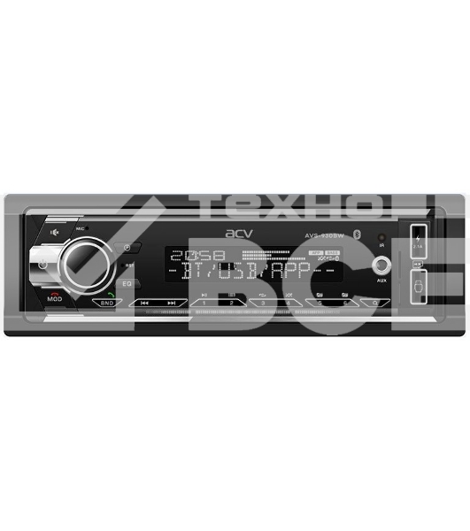 Автомагнитола ACV AVS-930BW 1DIN 4x50Вт