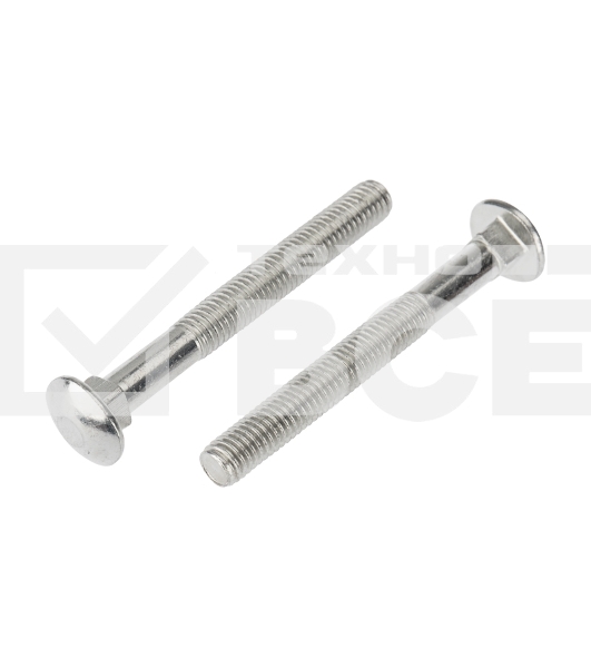Болт мебельный KRANZ DIN 603, 8х70,  пакет (2шт.)