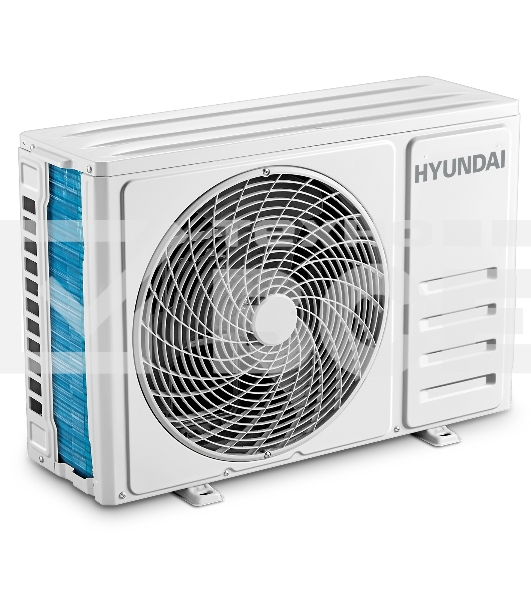 Кондиционер сплит-система Hyundai HAC-24/T-PRO 24000 BTU, 70 м², 31/47 дБ, охлаждение, обогрев, осушение, белый