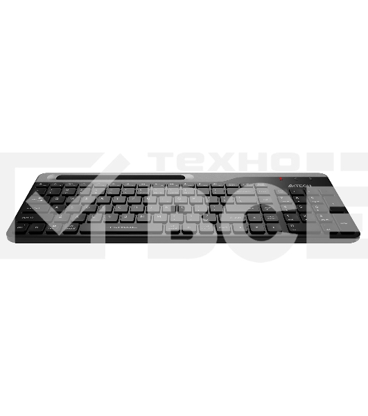Клавиатура A4Tech Fstyler FBK25 беспроводная, USB, Bluetooth/Радиоканал, черный/серый