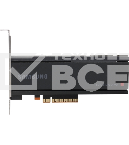 Накопитель SSD Samsung 3.2TB PM1735 HHHL PCIe Gen4 x8 R/W 8000/3800 MB/s 1 500 000/250 000 IOPs DWPD3 5Y