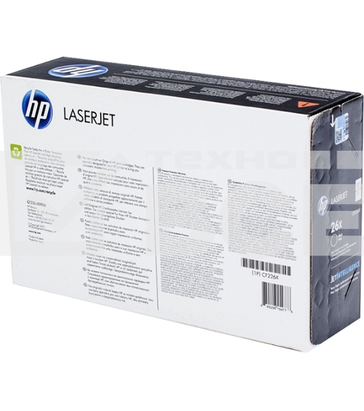 Тонер Картридж HP 26X CF226X черный для HP LJ Pro M402/M426 (9000стр.)
