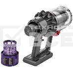Пылесос-электровеник Dyson Cyclone V10 Absolute (SV12) 525Вт серебристый/медный, фото5