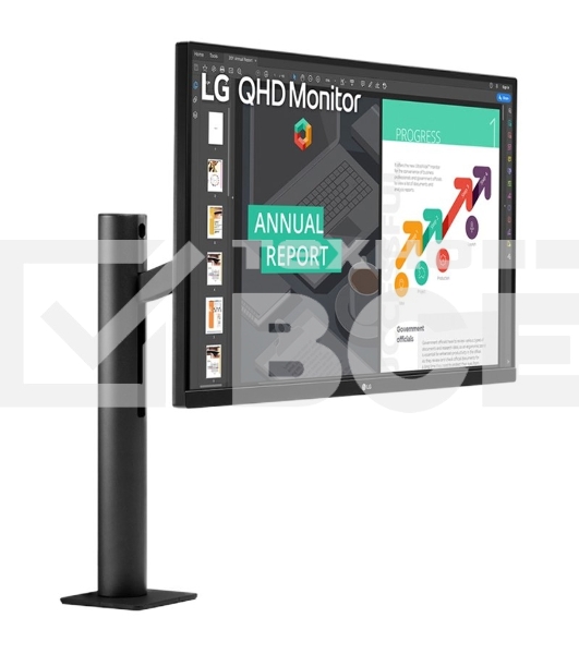 Монитор 27' LG 27UN880-B IPS 3840x2160, 60 Гц, 5 мс, 16:9, 350 кд/м², 2×HDMI 2.0, DP 1.4, USB-C (60 Вт PD), USB Hub, 3.5 Jack, динамики (2×5 Вт), HDR10, FreeSync, черный