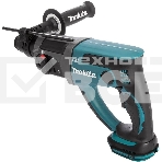 Перфоратор Makita DHR202Z аккумуляторный SDS+ [DHR202Z] {18В,Li-ion,3реж,1.9Дж,0-4000у\м,3.5кг,чем,подсв,б\акк и з\у,совмест с 4Ач Li-ion}, фото2
