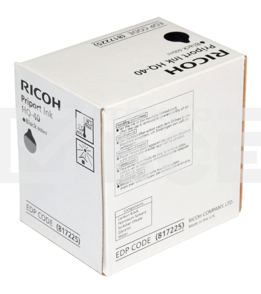 Краска Ricoh Priport JP-4500 HQ40 600 мл., CPI-11 чёрный (5 картриджей*600 мл)