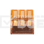 Экспресс-клемма СМК 773-606 с пастой, 6-проводная 0,75-4 мм² (50 шт/уп) Rexant, фото 1