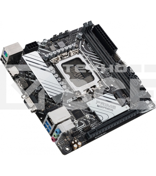 Материнская плата ASUS PRIME H610I-PLUS-CSM, LGA 1700, Intel H610, 2xDDR5, 4xSATA, 1xM.2 PCIe 3.0 x4, 1xPCIe 4.0 x16, 1xHDMI, 1xDP, 1xVGA, 2xUSB-A 3.2 Gen 1, 2xUSB-A 2.0, 1x 1Gb LAN, 3x3.5 мм, 7.1, Mini-ITX
