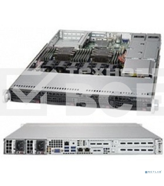 Платформа SuperMicro SYS-6019P-WTR 1G 2P 2x700W