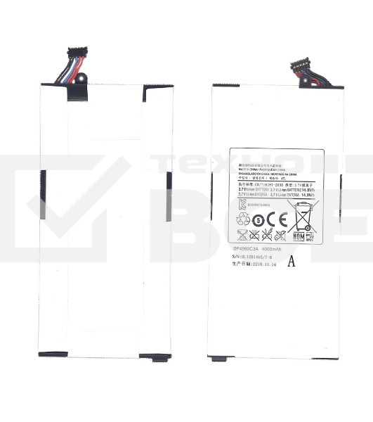 Аккумуляторная батарея SP4960C3A для Samsung Galaxy Tab GT-P1000 3.7V 14.8Wh
