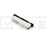 Разъем FPC  Half Coverage Top Contact 1.0K-BS-12PWB 12 pin высота 2мм шаг 1мм, фото 1