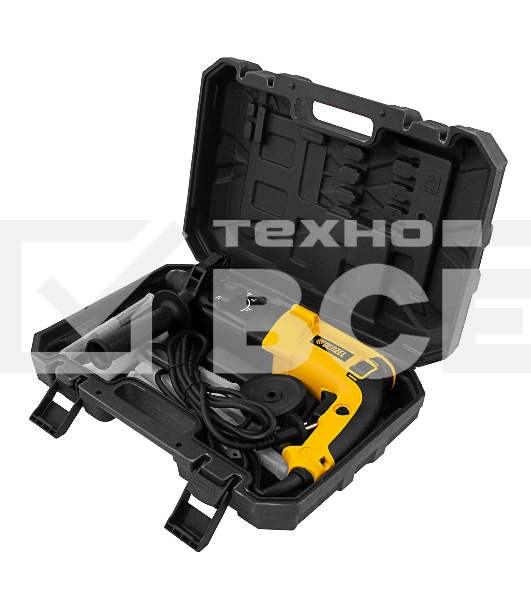 Перфоратор электрический RHH-800-26, SDS-plus, 800 Вт, 3 Дж, 3 плюс 1 реж. Denzel