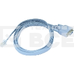 Консольный кабель OSNOVO 1 x Rj45, 1 x DB9 (female), 1,2м, фото2