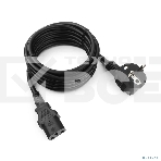 Кабель питания Cablexpert PC-186-1.5-3M, Schuko-C13, 3x1.5мм2, 10A, с заземлением, медь, 3м, черный, пакет, фото2