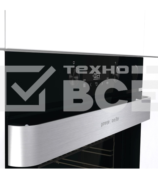 Встраиваемый духовой шкафКоллекция: Ora-Ito, Тип: независимый, Габаритные размеры (ВxШxГ), см: 59.5 х 59.5 х 56.4, : черный, Количество режимов: 11, Тип очистки: паром AquaClean, Телескопические направляющие: на 1 уровне